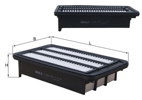 Filtr powietrza LX 5806 KNECHT